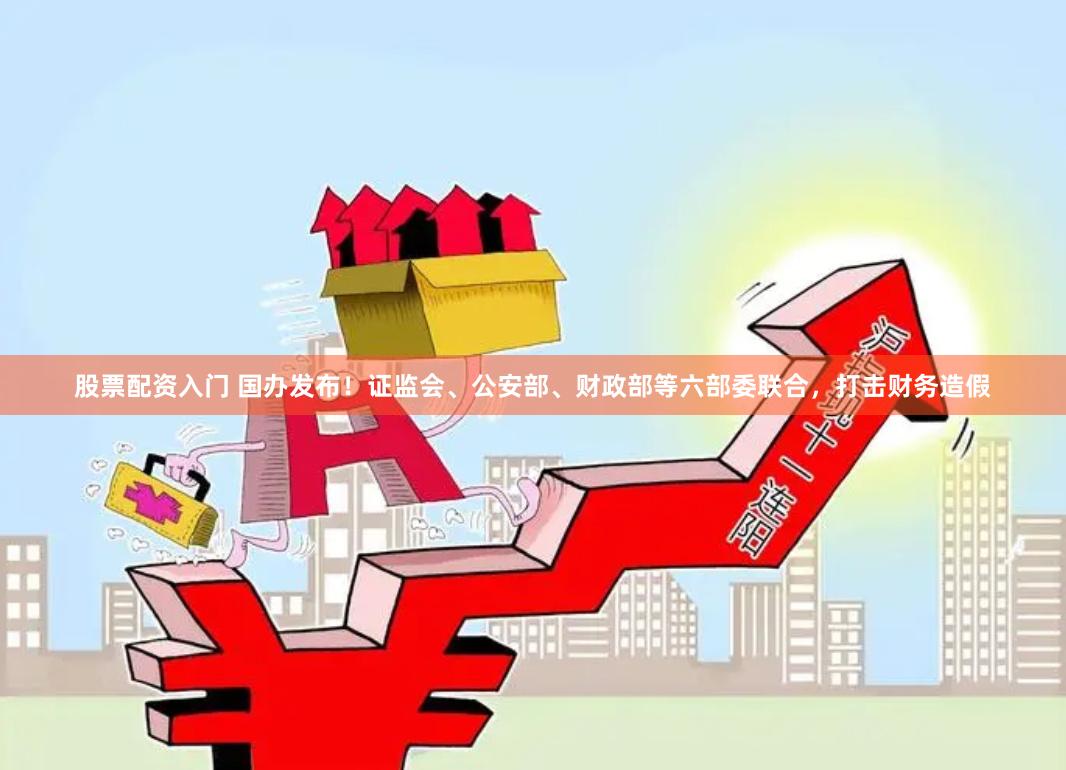 股票配资入门 国办发布！证监会、公安部、财政部等六部委联合，打击财务造假