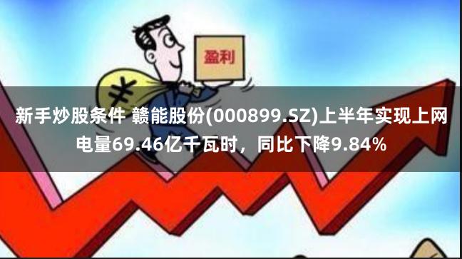 新手炒股条件 赣能股份(000899.SZ)上半年实现上网电量69.46亿千瓦时，同比下降9.84%