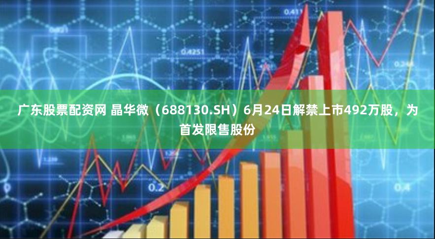 广东股票配资网 晶华微（688130.SH）6月24日解禁上市492万股，为首发限售股份