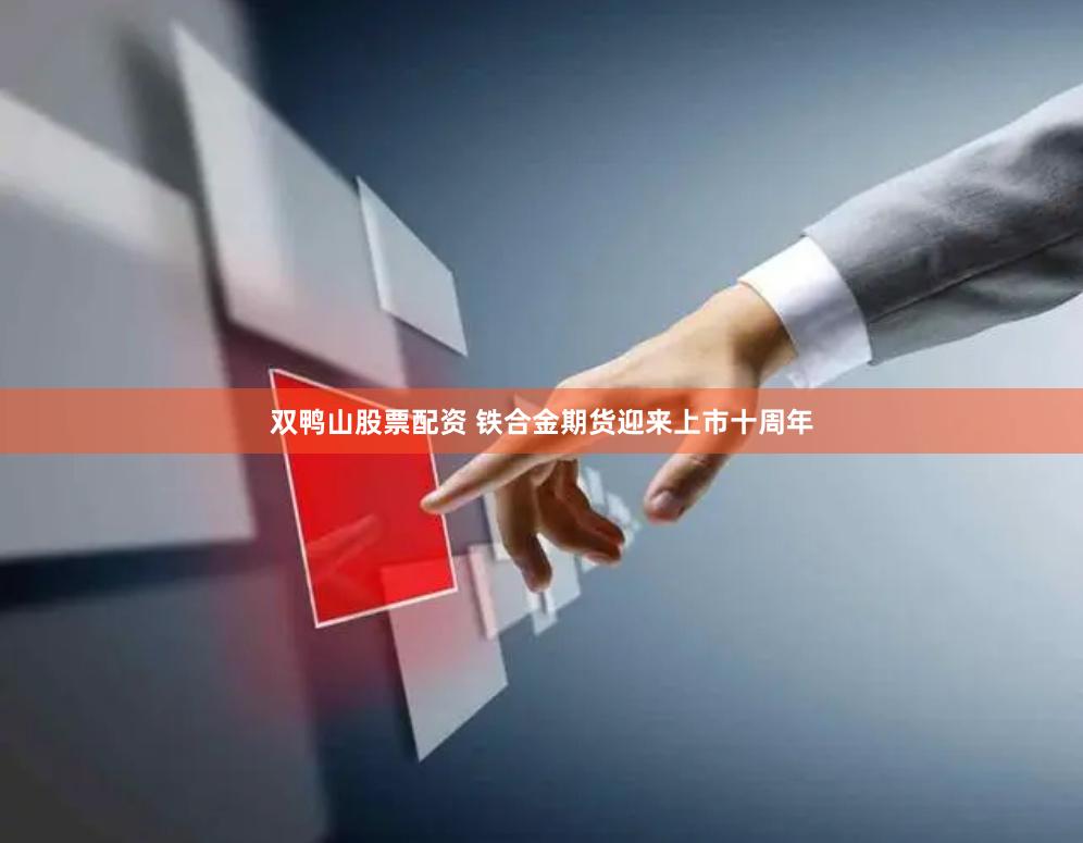 双鸭山股票配资 铁合金期货迎来上市十周年