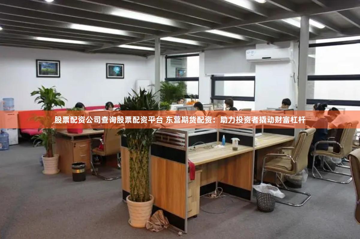 股票配资公司查询股票配资平台 东营期货配资：助力投资者撬动财富杠杆